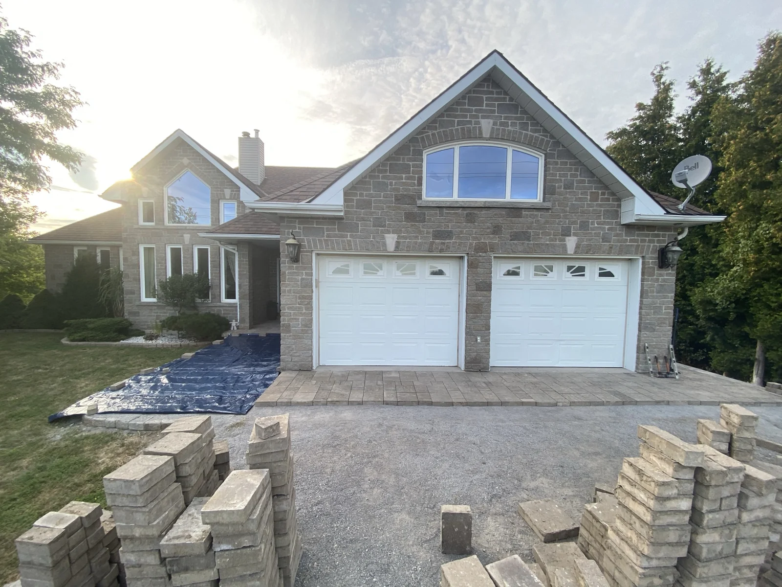 The Kingston Masonry & Epoxy crew on site