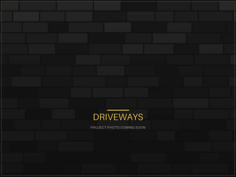 Driveways project in Kingston, Ontario