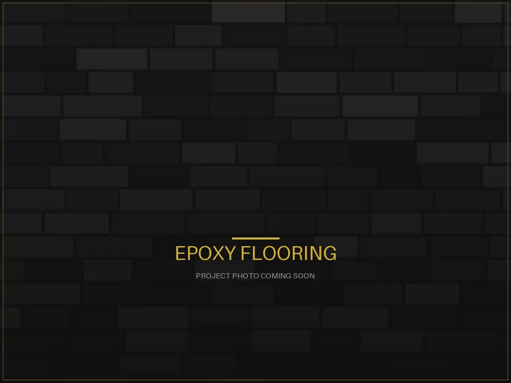 Epoxy Flooring project in Kingston, Ontario