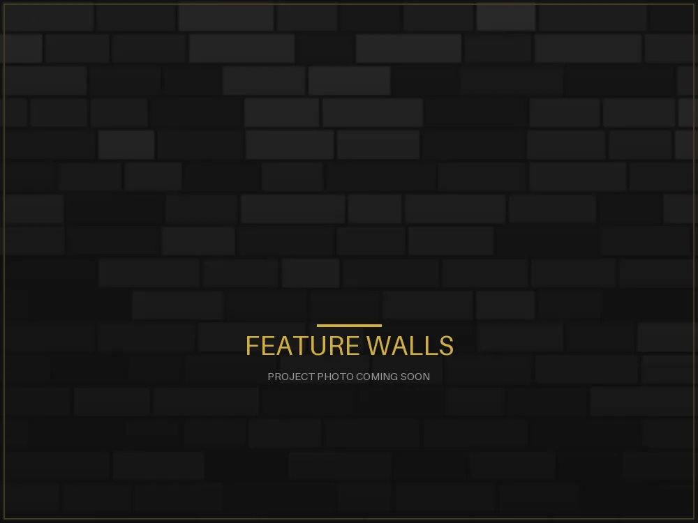 Feature Walls project in Kingston, Ontario