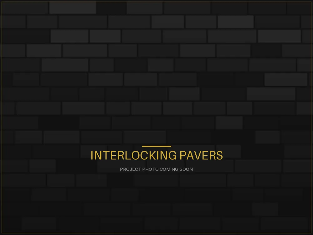 Pavers project in Kingston, Ontario